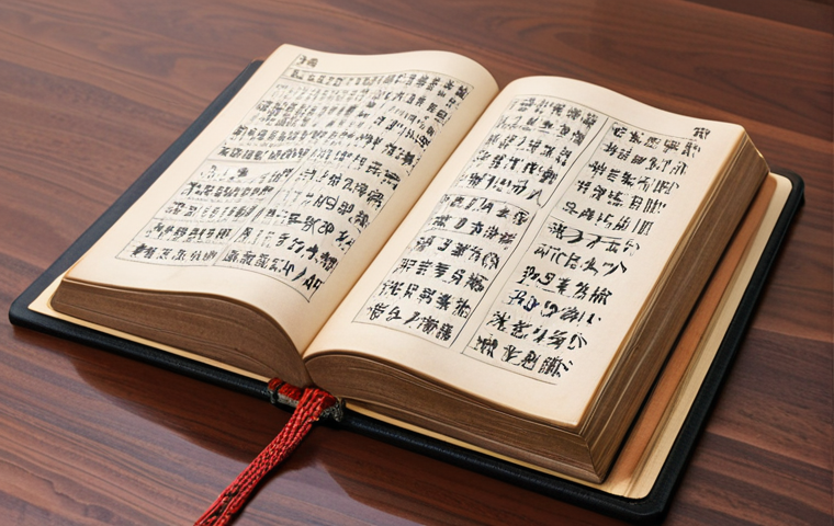 **

A well-organized glossary (用語集) on a desk, highlighting terms with clear definitions and usage examples. Japanese text and a sensei (先生) are present, with an emphasis on the glossary as an indispensable tool for accurate and consistent translation. Aim for a bright, informative, and slightly academic atmosphere.

**