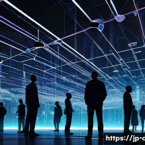 웹 3 0 용어집 - **Prompt 1: The Dawn of Decentralization**
    A visually stunning, futuristic digital artwork depic...